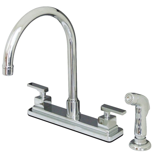 KS8791QLL Executive 8" Centerset Kitchen Faucet, Polished Chrome